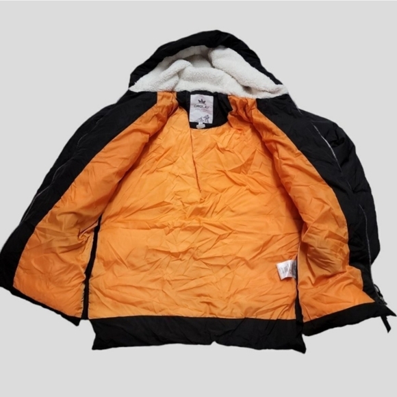 NWOT OROLAY BLACK THICKENED DOWN JKT. SIZE XXL - Picture 5 of 9
